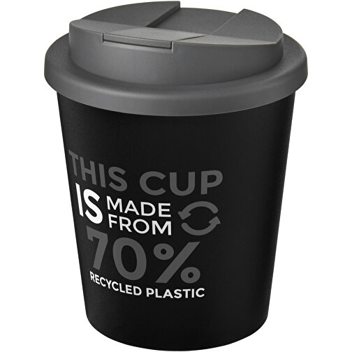 Bicchiere Americano® Espresso Eco da 250 ml in materiale riciclato con coperchio a prova di perdita, Immagine 2