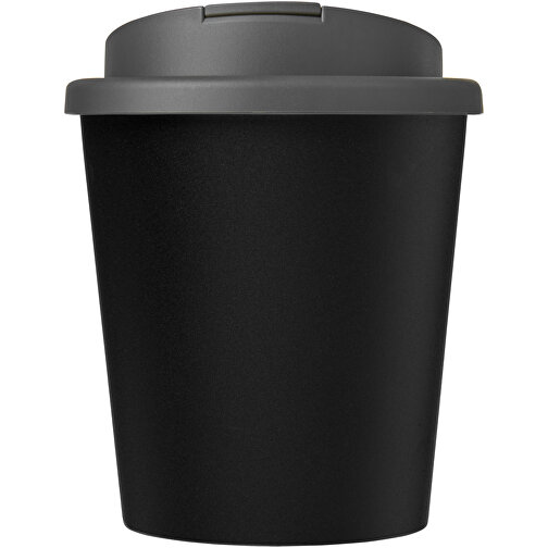 Americano® Espresso Eco 250 Ml Recycelter Isolierbecher Mit Auslaufsicherem Deckel , Green Concept, schwarz / grau, Recycelter PP Kunststoff, PP Kunststoff, 11,80cm (Höhe), Bild 3