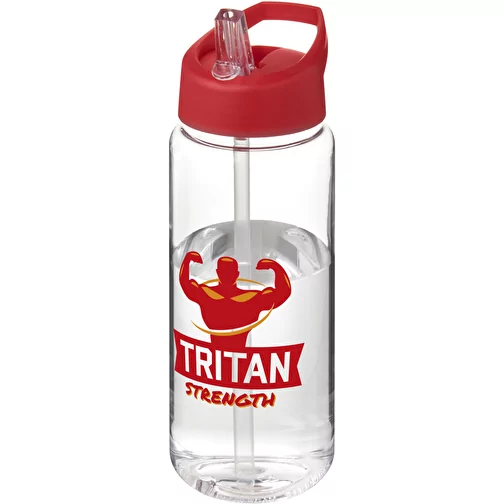 Bouteille de sport H2O Active® Octave Tritan™ de 600 ml avec couvercle à bec verseur, Image 2