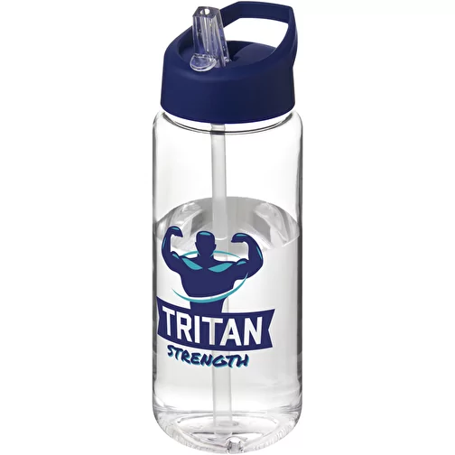 Bouteille de sport H2O Active® Octave Tritan™ de 600 ml avec couvercle à bec verseur, Image 2