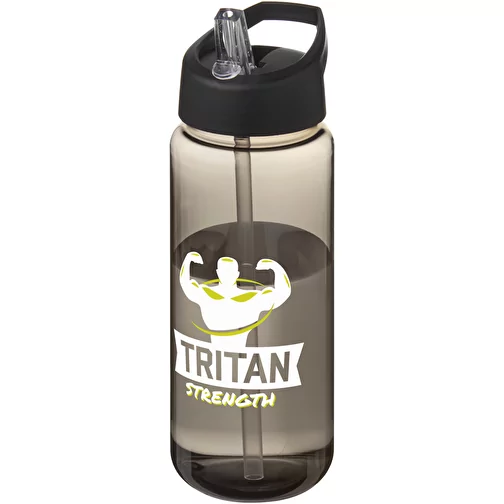 Bouteille de sport H2O Active® Octave Tritan™ de 600 ml avec couvercle à bec verseur, Image 2