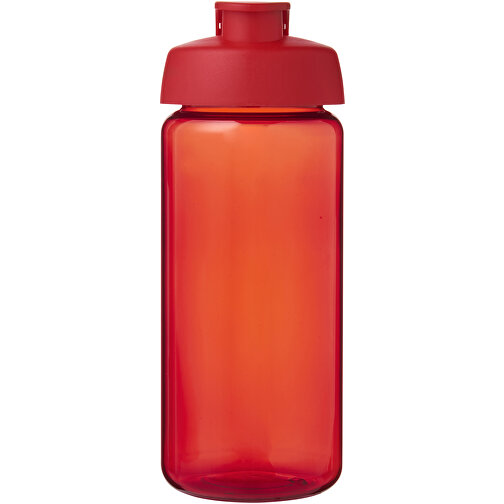 H2O Active® Octave Tritan™ 600-ml-Sportflasche Mit Klappdeckel , Green Concept, rot, Eastman Tritan™, 19,40cm (Höhe), Bild 3