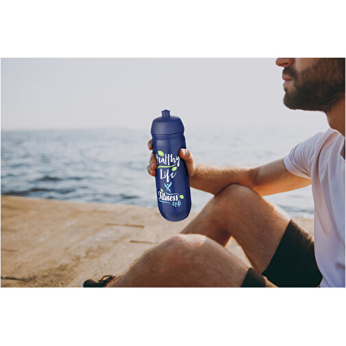 HydroFlex™ 750 Ml Squeezy Sportflasche , blau / blau, MDPE Kunststoff, PP Kunststoff, 23,20cm (Höhe), Bild 4