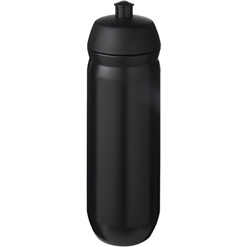 HydroFlex™ 750 Ml Squeezy Sportflasche , schwarz / schwarz, MDPE Kunststoff, PP Kunststoff, 23,20cm (Höhe), Bild 1