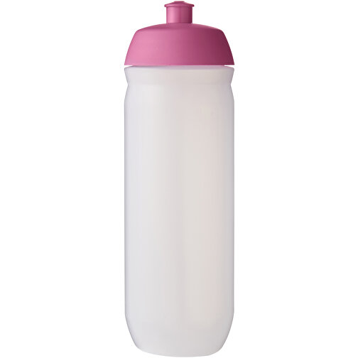 HydroFlex™ Clear 750 Ml Squeezy Sportflasche , rosa / klar mattiert, MDPE Kunststoff, PP Kunststoff, 23,20cm (Höhe), Bild 3