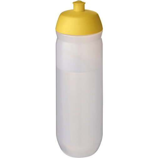HydroFlex™ Clear 750 Ml Squeezy Sportflasche , gelb / klar mattiert, MDPE Kunststoff, PP Kunststoff, 23,20cm (Höhe), Bild 1