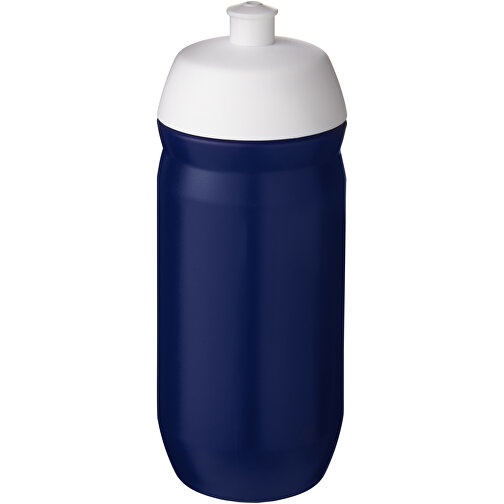 HydroFlex™ 500 Ml Squeezy Sportflasche , weiß / blau, MDPE Kunststoff, PP Kunststoff, 18,30cm (Höhe), Bild 1