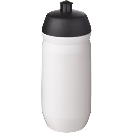 HydroFlex™ 500 Ml Squeezy Sportflasche , schwarz / weiss, MDPE Kunststoff, PP Kunststoff, 18,30cm (Höhe), Bild 1