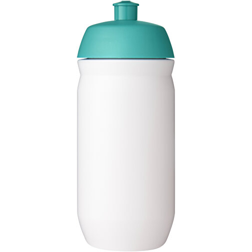 HydroFlex™ 500 Ml Squeezy Sportflasche , aquablau / weiß, MDPE Kunststoff, PP Kunststoff, 18,30cm (Höhe), Bild 3
