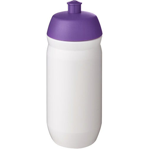 HydroFlex™ 500 Ml Squeezy Sportflasche , lila / weiß, MDPE Kunststoff, PP Kunststoff, 18,30cm (Höhe), Bild 1