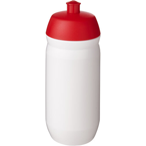 HydroFlex™ 500 Ml Squeezy Sportflasche , rot / weiß, MDPE Kunststoff, PP Kunststoff, 18,30cm (Höhe), Bild 1