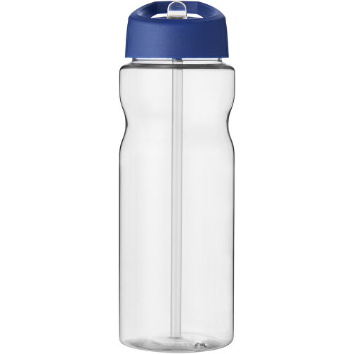 H2O Active® Base Tritan™ 650 Ml Sportflasche Mit Ausgussdeckel , Green Concept, transparent klar / blau, Eastman Tritan™, 21,80cm (Höhe), Bild 3