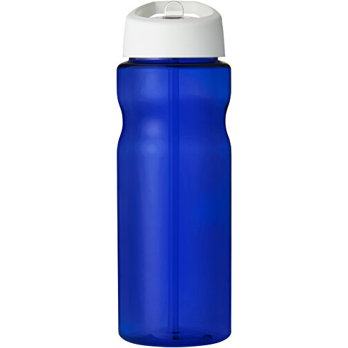 H2O Active® Base Tritan™ 650 Ml Sportflasche Mit Ausgussdeckel , Green Concept, blau / weiss, Eastman Tritan™, 21,80cm (Höhe), Bild 3