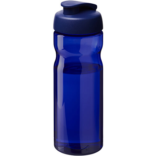 H2O Active® Base Tritan™ 650 Ml Sportflasche Mit Klappdeckel , Green Concept, blau, Eastman Tritan™, 22,10cm (Höhe), Bild 1