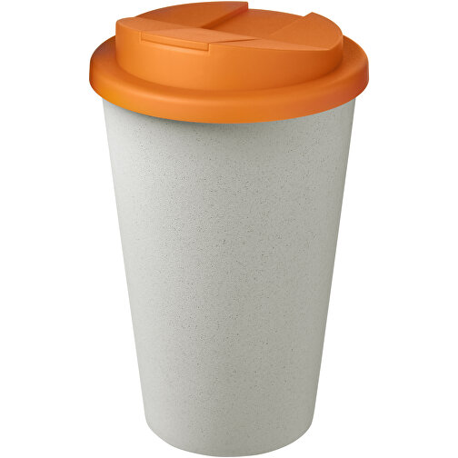 Americano® Eco 350 ml kop med spildsikkert låg, fremstillet af genanvendte materialer, Billede 1