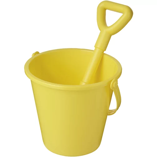 Seau et pelle de plage Tides en plastique recyclé, Image 4