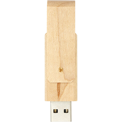 Rotate USB Stick Aus Holz , hellbraun MB , 4 GB , Holz MB , 6,20cm x 1,30cm x 2,00cm (Länge x Höhe x Breite), Bild 3
