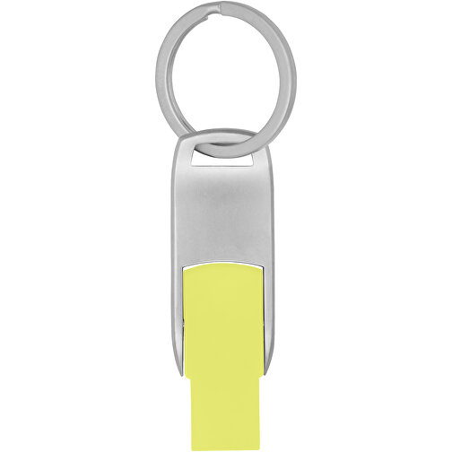 Flip USB Stick , limone MB , 2 GB , Zink Legierung, Kunststoff MB , 4,60cm x 0,60cm x 1,90cm (Länge x Höhe x Breite), Bild 3