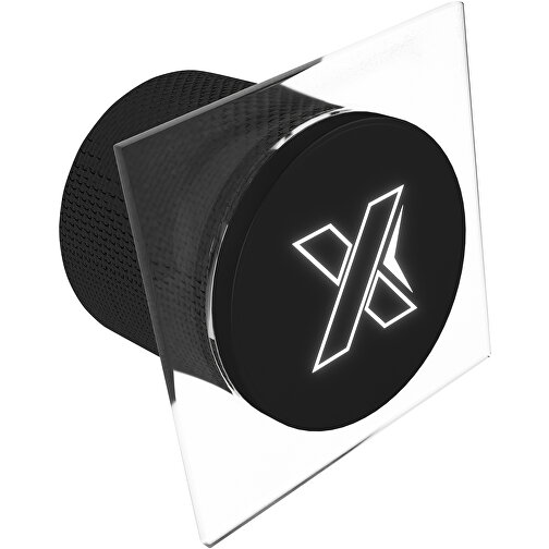 SCX.design S28 Haut-parleur en verre de 5 watts avec logo lumineux, Image 1