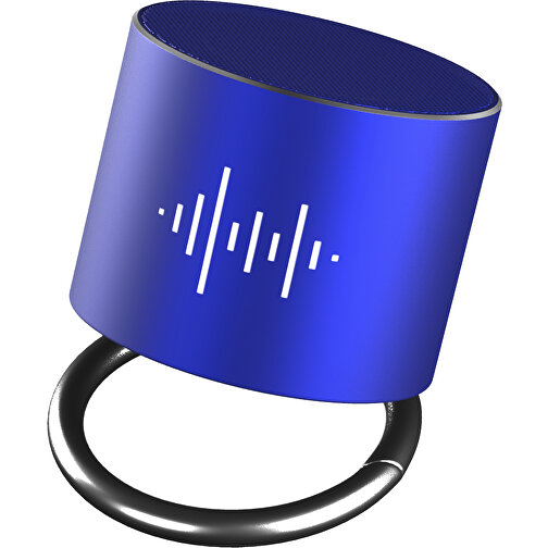 SCX.design S25 Lautsprecher Ring , blau, weiß, Aluminium, 4,50cm (Höhe), Bild 2