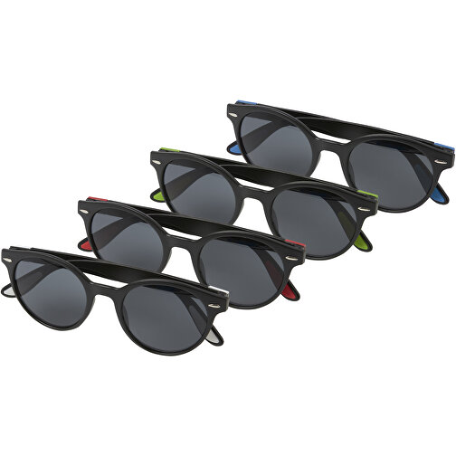Steven Runde, Trendige Sonnenbrille , processblau, PP Kunststoff, 14,50cm x 5,00cm x 15,00cm (Länge x Höhe x Breite), Bild 5