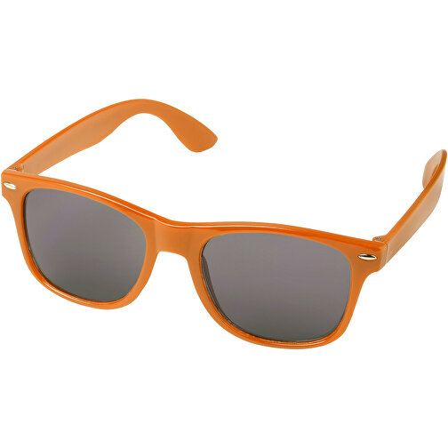 Sun Ray RPET Sonnenbrille , Green Concept, orange, Recycelter PET Kunststoff, 14,50cm x 5,00cm x 15,00cm (Länge x Höhe x Breite), Bild 1