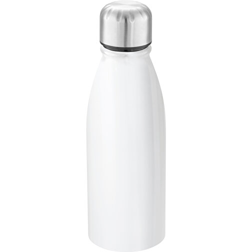 BILLY. Aluminiumflasche Mit Edelstahlverschluss 500 Ml , weiß, Aluminium, , Bild 1