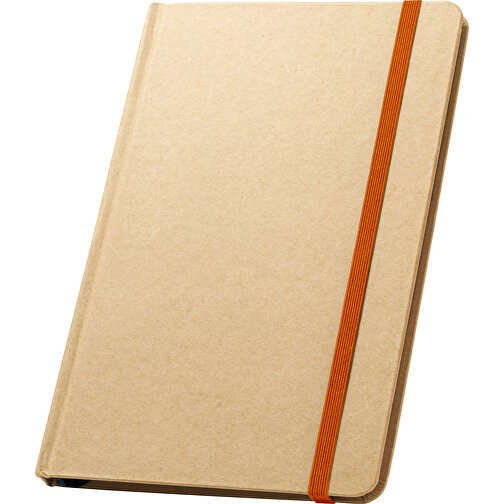 MAGRITTE. A5 Notizbuch Mit Linierten Blättern Aus Recyceltem Papier , orange, Karton. Recyceltes papier, , Bild 1