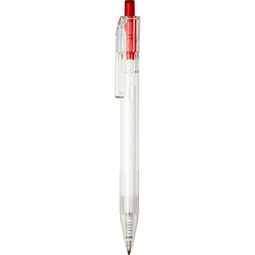 HARLAN. Kugelschreiber Aus RPET , rot, Recyceltem PET, , Bild 5