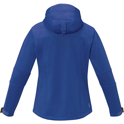 Match Softshelljacke Für Damen , blau, Single jersey Strick 90% Polyester, 10% Elastan, 360 g/m2, Bonding, Microfleece 100% Polyester, M, , Bild 4