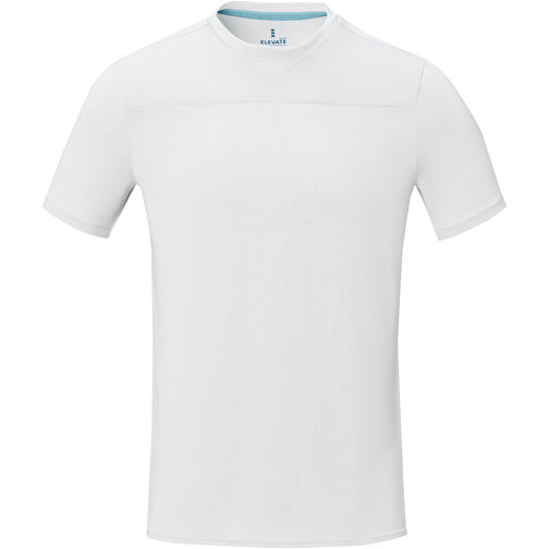 Borax Cool Fit T-Shirt Aus Recyceltem  GRS Material Für Herren , weiß, Mesh mit Cool Fit Finish 90% GRS zertifiziertes recyceltes Polyester, 10% Elastan, 160 g/m2, XXL, , Bild 3