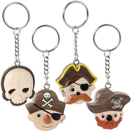 Nyckelringar pirater, sorterade, Bild 2