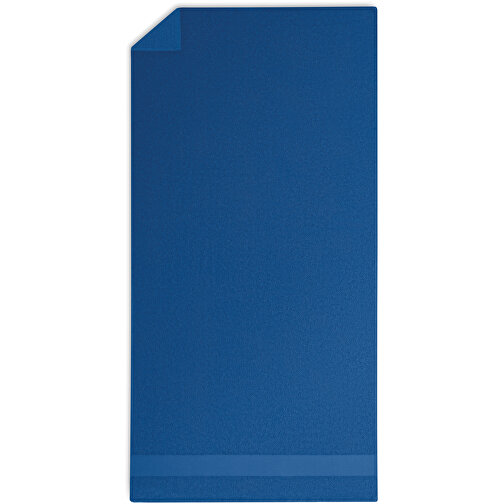 Perry , königsblau, Bio-Baumwolle, 140,00cm x 70,00cm (Länge x Breite), Bild 2