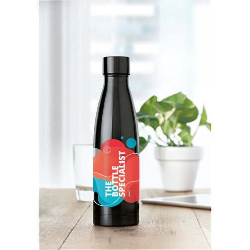 Belo Bottle , schwarz, Edelstahl, , Bild 8