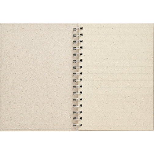 Grass Book , beige, Papier, 21,00cm x 1,50cm x 15,00cm (Länge x Höhe x Breite), Bild 3