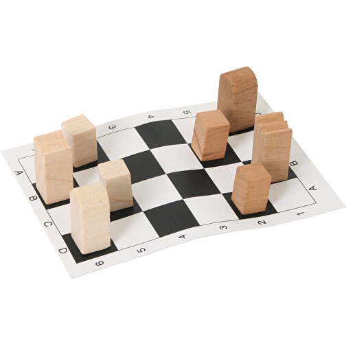 Dodl-Schach , , 6,50cm x 1,30cm x 5,00cm (Länge x Höhe x Breite), Bild 2