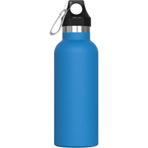 Isolierflasche Lennox 500ml , hellblau, Edelstahl & PP, 21,80cm (Höhe), Bild 1