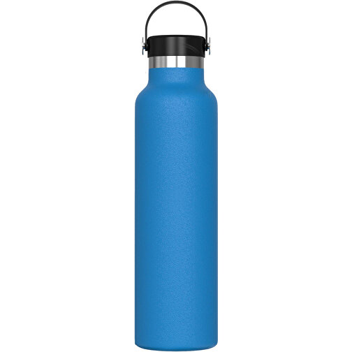 Isolierflasche Marley 650ml , hellblau, Edelstahl & PP, 26,80cm (Höhe), Bild 1