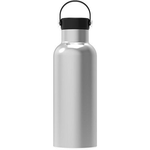 Isolierflasche Marley 500ml , silber, Edelstahl & PP, 21,80cm (Höhe), Bild 1