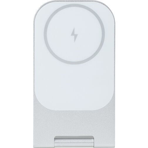 MagSafe Chargeur sans fil 15 W pour tous les appareils compatibles Qi.  (argent, Aliminium, 113g) comme objets pub Sur