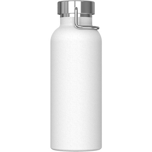 Isolierflasche Skyler 500ml , weiß, Edelstahl & PP, 19,70cm (Höhe), Bild 1