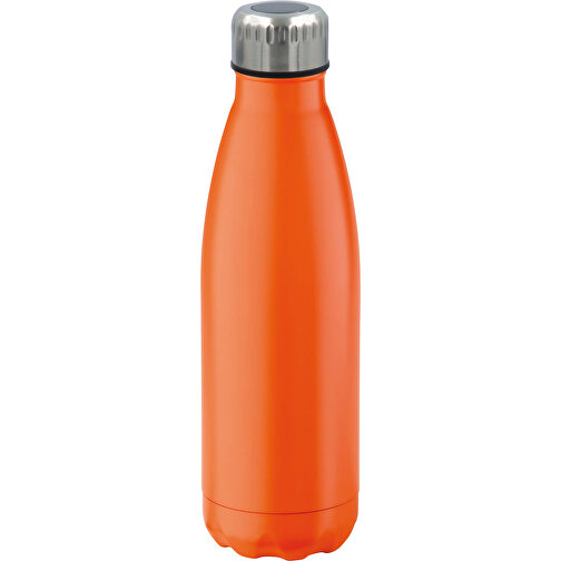 Isolierflasche Swing Colour-Edition Mit Temperaturanzeige 500ml , orange, Edelstahl & PP, 25,30cm (Höhe), Bild 1