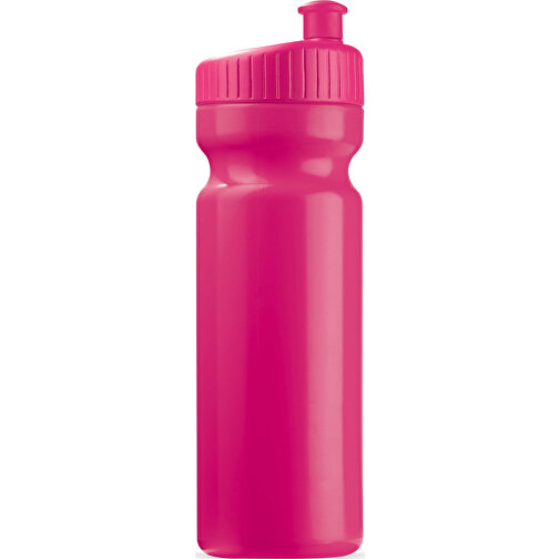 Sportflasche Design 750ml , rosa, LDPE & PP, 24,80cm (Höhe), Bild 1