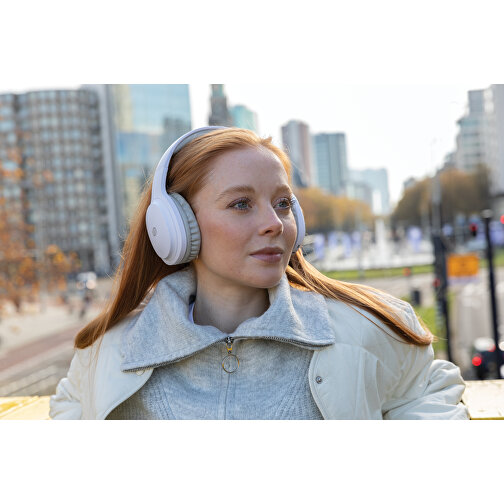 Urban Vitamin Belmont Wireless Kopfhörer, Weiß , weiß, ABS, 16,40cm x 18,80cm (Länge x Höhe), Bild 12