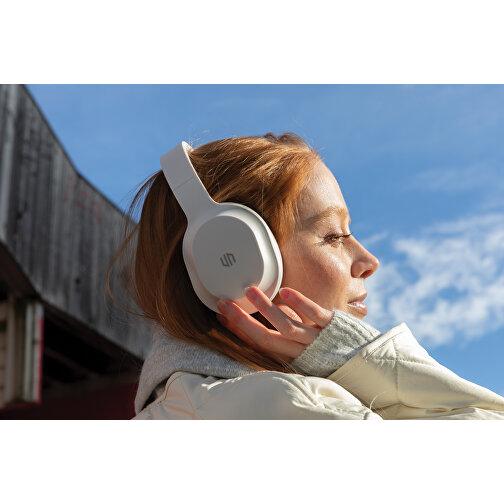 Urban Vitamin Freemond Wireless ANC Kopfhörer, Weiß , weiß, ABS, 17,00cm x 19,10cm (Länge x Höhe), Bild 14