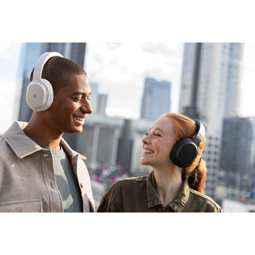 Urban Vitamin Freemond Wireless ANC Kopfhörer, Weiß , weiß, ABS, 17,00cm x 19,10cm (Länge x Höhe), Bild 15