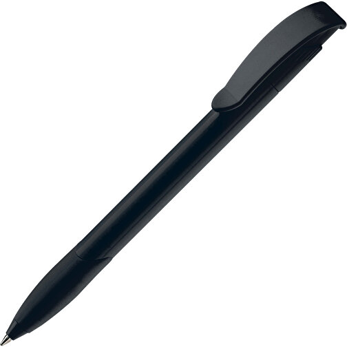 Kugelschreiber Apollo Recycled Mit Griffzone , schwarz, Recycled ABS, 14,70cm (Länge), Bild 2