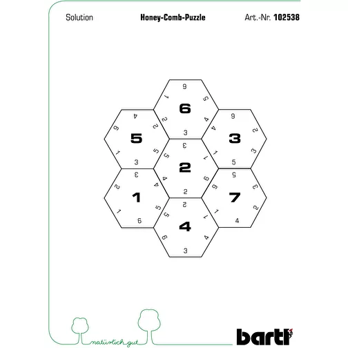Puzzle Honey-Comb, Image 3