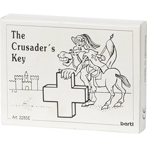 The Crusader's Key , , 6,50cm x 1,30cm x 5,00cm (Länge x Höhe x Breite), Bild 1