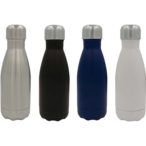Isolierflasche Swing 260ml , dunkelblau, Edelstahl & PP, 20,00cm (Höhe), Bild 3